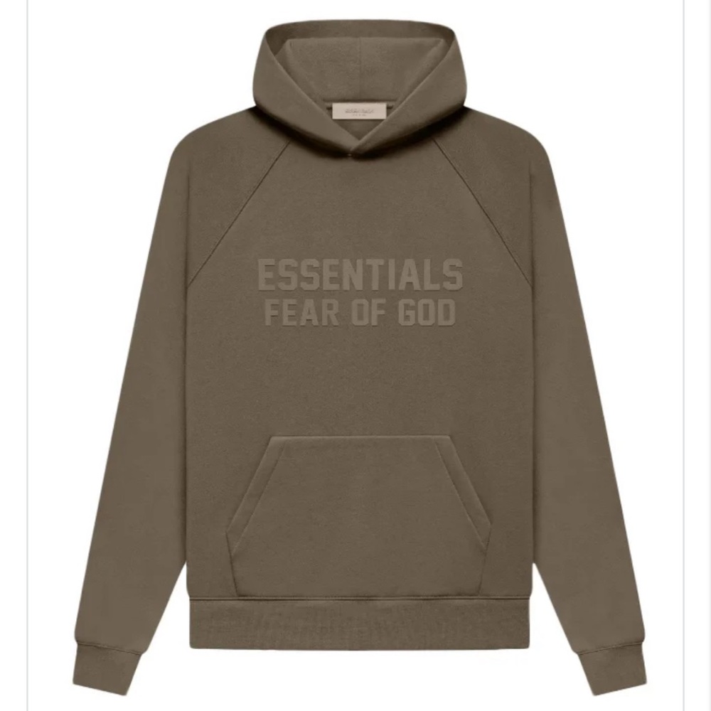 NEW Essentials Fear of God Hoodie Wood FW22 AUTHENTIC 💯